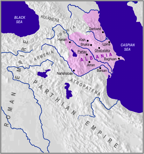 CAUCASIAN ALBANIA